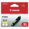 Tusz Canon CLI551Y XL. yellow. 11ml. 6446B001. high capacity. Canon PIXMA iP7250. MG5450. MG6350 6446B001